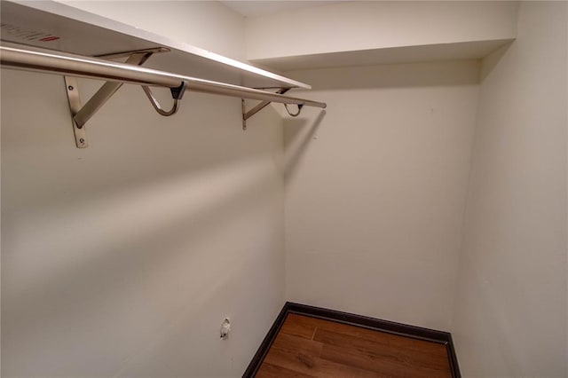 1104 Douglas St, Alton, IL 62002 - spacious closet with wood finished floors
