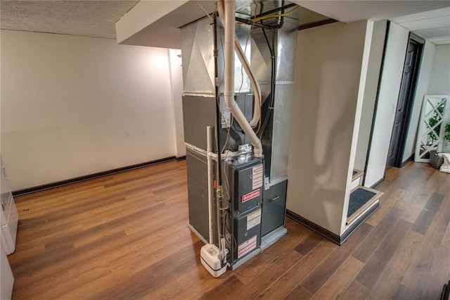 1104 Douglas St, Alton, IL 62002 - utility room featuring heating unit