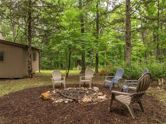 84 E Altdorf Dr, Innsbrook, MO 63390 - view of yard