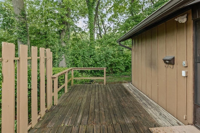 1404 Hampton Ct, Belleville, IL 62223 - view of wooden terrace