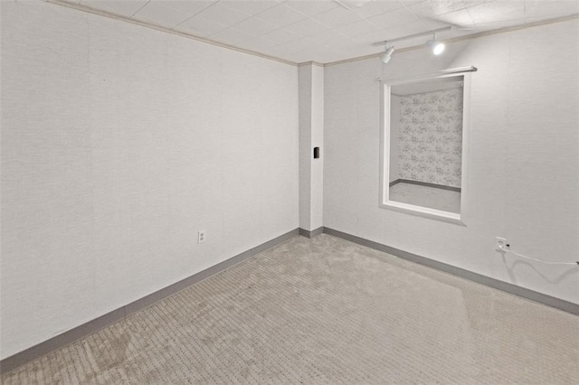 1404 Hampton Ct, Belleville, IL 62223 - carpeted empty room featuring baseboards