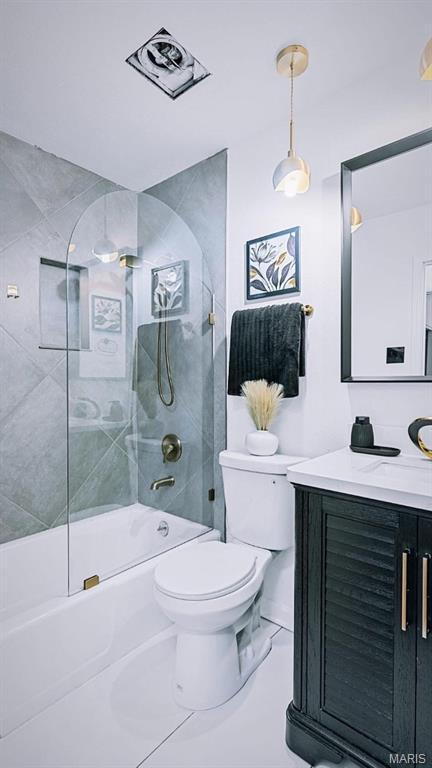 636 Coach House Dr, Hazelwood, MO 63042 - full bathroom with shower / tub combination and vanity