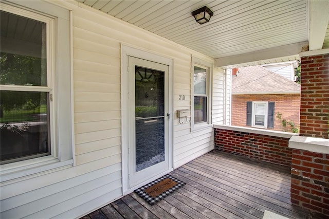 210 W Elm St, Alton, IL 62002 - view of wooden porch