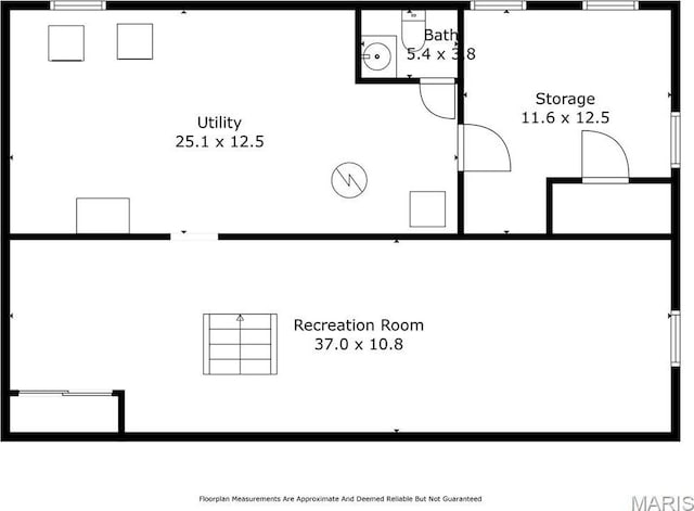 1321 Highmont Dr, Saint Louis, MO 63135 - view of home floor plan