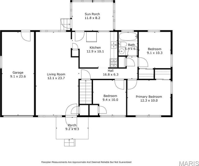 1321 Highmont Dr, Saint Louis, MO 63135 - view of floor plan / room layout
