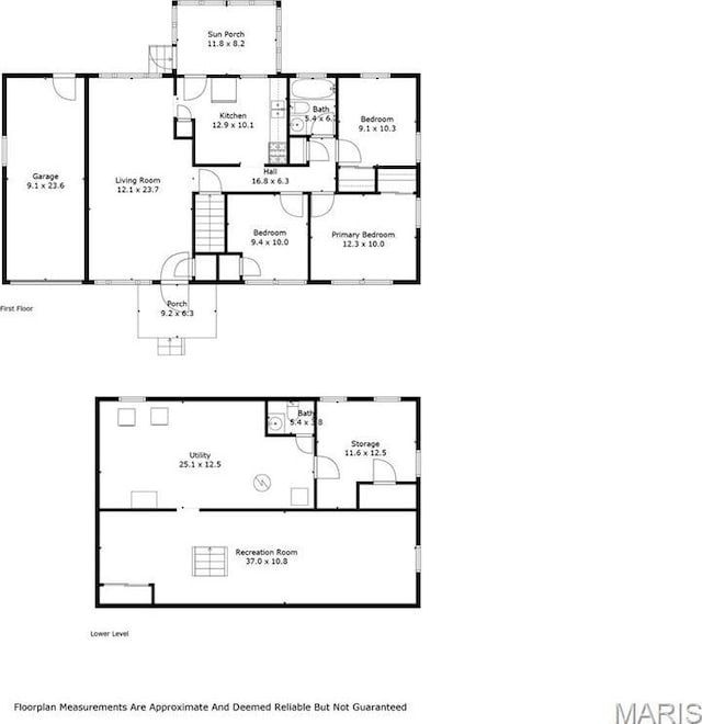 1321 Highmont Dr, Saint Louis, MO 63135 - view of room layout