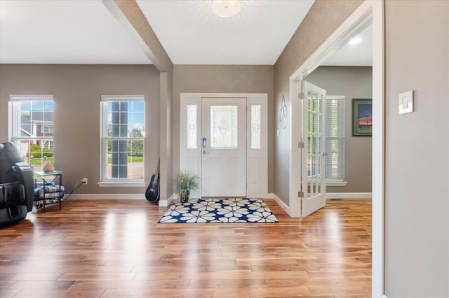 5 The Crossings Ct, Ofallon, MO 63366 - foyer entrance featuring light wood-style flooring and baseboards