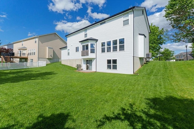 5 The Crossings Ct, Ofallon, MO 63366 - back of property featuring cooling unit