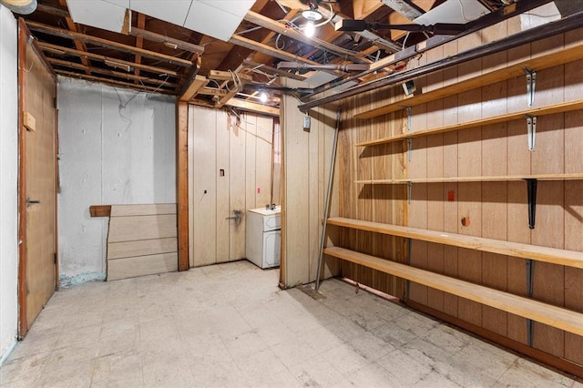 10 Kirby Ln, Belleville, IL 62223 - unfinished basement with tile patterned floors