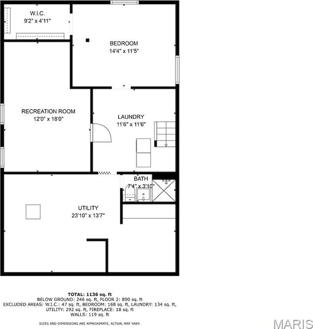 6446 Old Collinsville Rd, Ofallon, IL 62269 - view of floor plan / room layout