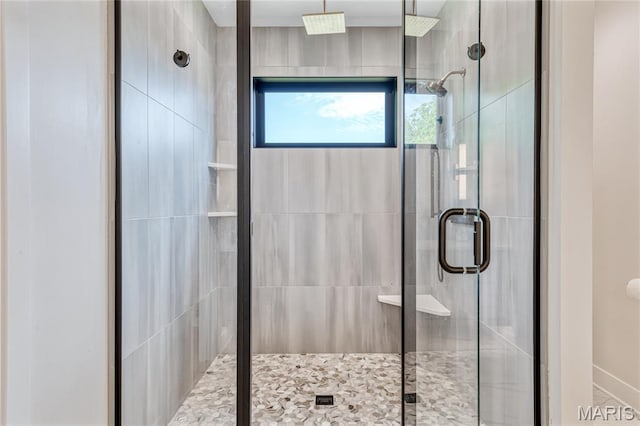 100 Enclave Terrace Ct, Weldon Spring, MO 63304 - bathroom with a shower stall