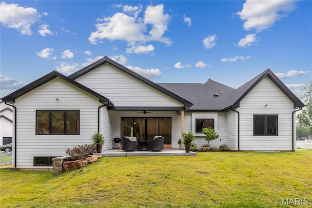 100 Enclave Terrace Ct, Weldon Spring, MO 63304 - back of house featuring a patio area and a yard