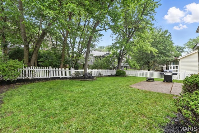 973 Kylemore Dr, Ballwin, MO 63021 - view of yard featuring a patio