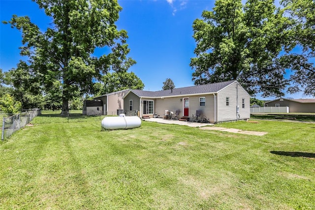6195 Cedar Springs Rd, Cedar Hill, MO 63016 - back of house with a patio area and entry steps