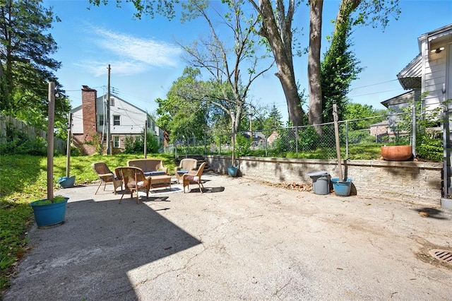 7448 Ahern Ave, Saint Louis, MO 63130 - view of yard with a patio area