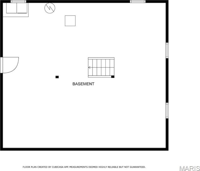 7448 Ahern Ave, Saint Louis, MO 63130 - view of floor plan / room layout