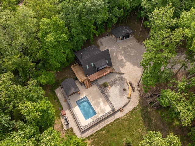 1129 Mitten Ridge Dr, Innsbrook, MO 63390 - aerial view of property and surrounding area