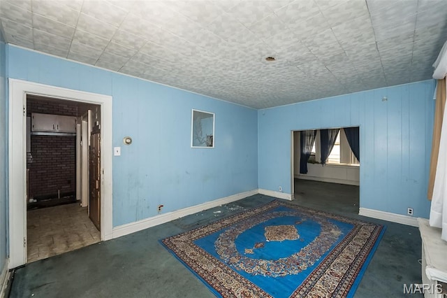 4545 Alice Ave, Saint Louis, MO 63115 - unfurnished living room with baseboards