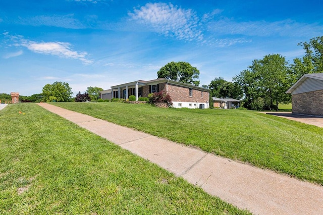 11943 Brookington Dr, Bridgeton, MO 63044 - view of grassy yard