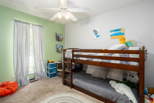 4 Aken Ct, Saint Peters, MO 63376 - bedroom featuring carpet floors and a ceiling fan