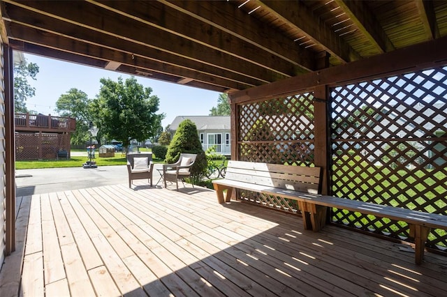 4 Aken Ct, Saint Peters, MO 63376 - view of deck