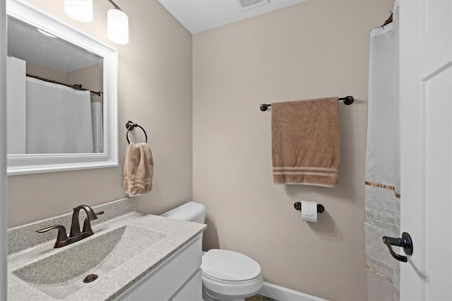 536 W 5th St, Saint Jacob, IL 62281 - bathroom featuring vanity and toilet