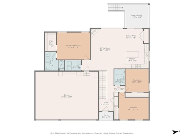 536 W 5th St, Saint Jacob, IL 62281 - room layout