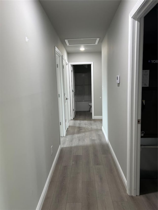 10 Jaybird Ct, Montgomery City, MO 63361 - hall with wood finished floors and baseboards