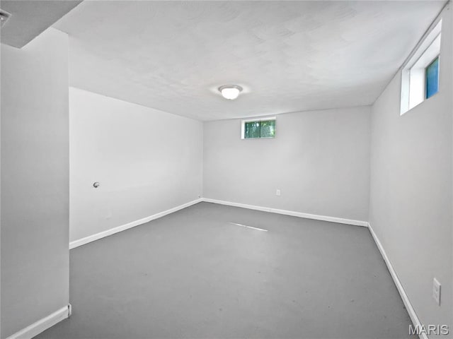 2540 Courtyard Pl, Florissant, MO 63031 - below grade area featuring baseboards