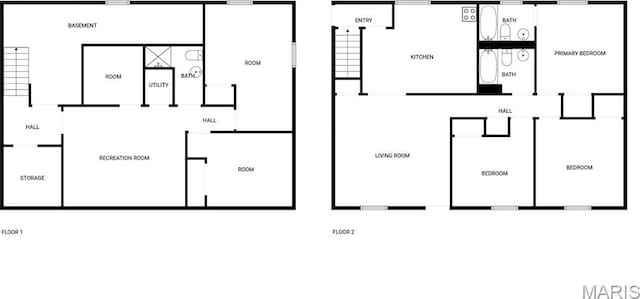 2540 Courtyard Pl, Florissant, MO 63031 - property floor plan