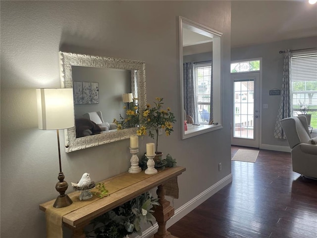 835 Bay Hill Blvd, Union, MO 63084 - hallway featuring baseboards and wood finished floors