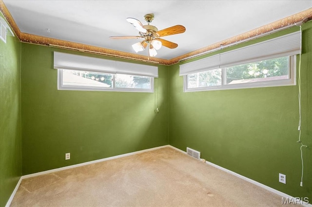 1816 N Belt, Belleville, IL 62221 - unfurnished room with carpet and a ceiling fan