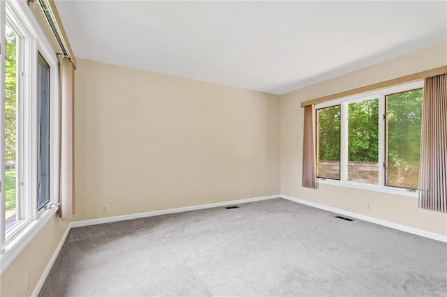 9216 Matthews Ln, Sunset Hills, MO 63127 - carpeted empty room with plenty of natural light and baseboards