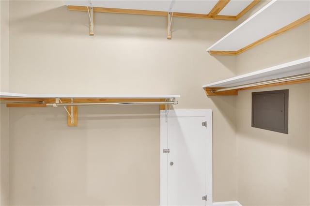 9216 Matthews Ln, Sunset Hills, MO 63127 - walk in closet featuring electric panel