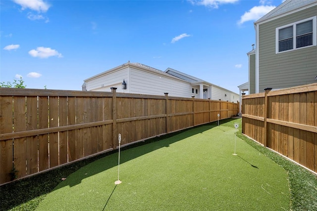 1017 Kilderkin Way, Saint Charles, MO 63301 - fenced backyard with an area to practice putting