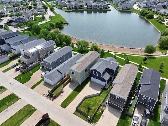 1017 Kilderkin Way, Saint Charles, MO 63301 - aerial perspective of suburban area featuring a nearby body of water