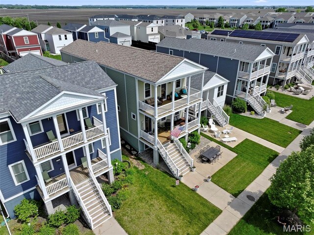 1017 Kilderkin Way, Saint Charles, MO 63301 - aerial view of residential area