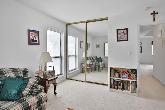 1306 Glendale Gardens Dr Unit C, Glendale, MO 63122 - living area featuring carpet floors