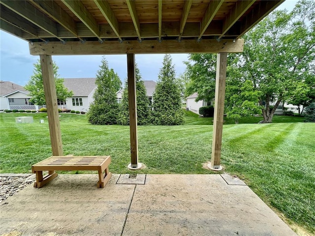 2087 Hawks Landing Dr Unit S, Lake St Louis, MO 63367 - view of patio featuring a residential view