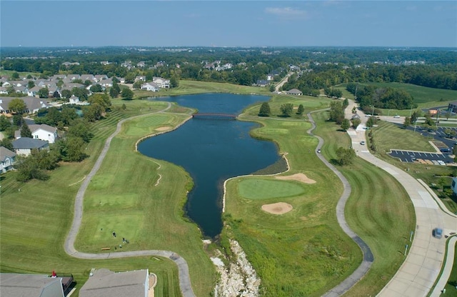 2087 Hawks Landing Dr Unit S, Lake St Louis, MO 63367 - aerial overview of property's location featuring a large body of water and nearby suburban area