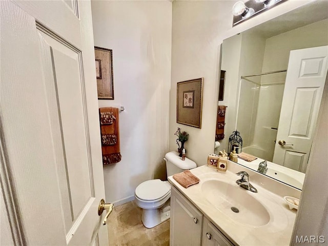 2087 Hawks Landing Dr, Lake St Louis, MO 63367 - bathroom featuring vanity and washtub / shower combination