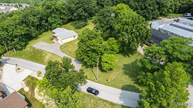 2915 Ozark Dr, Queeny Township, MO 63122 - bird's eye view
