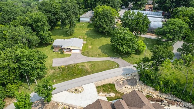 2915 Ozark Dr, Queeny Township, MO 63122 - drone / aerial view