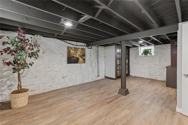 6927 Lansdowne Ave, Saint Louis, MO 63109 - basement featuring wood finished floors
