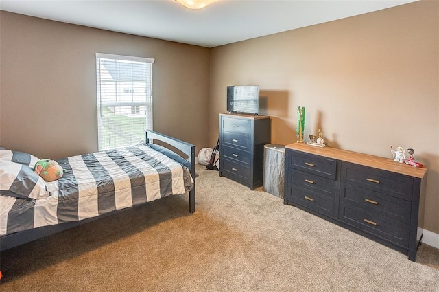 223 Ellington Ct, Glen Carbon, IL 62034 - bedroom featuring light carpet