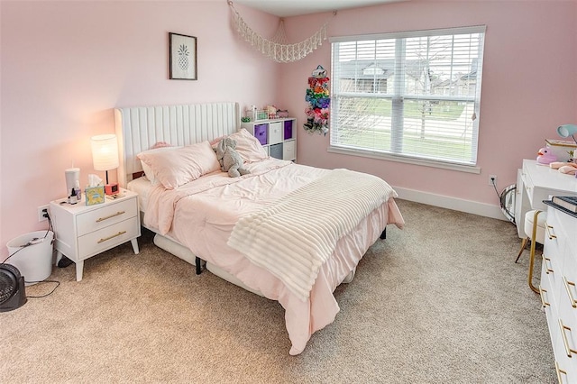 223 Ellington Ct, Glen Carbon, IL 62034 - bedroom with light carpet and baseboards