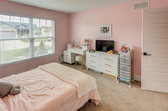 223 Ellington Ct, Glen Carbon, IL 62034 - bedroom featuring light carpet and baseboards