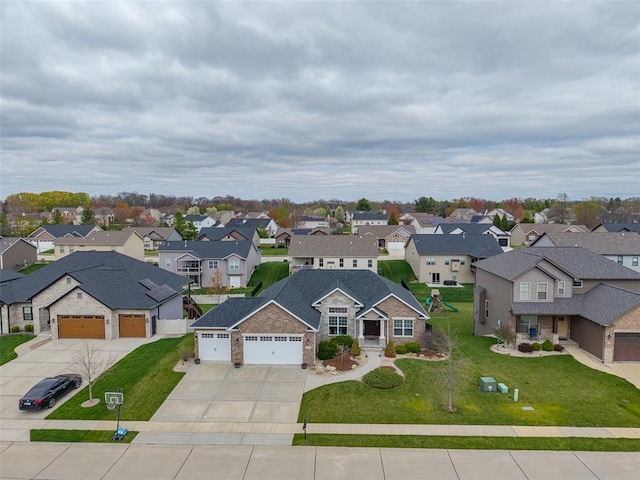 223 Ellington Ct, Glen Carbon, IL 62034 - aerial view of residential area