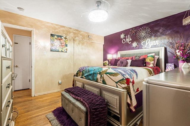 930 Laredo Ave, Saint Louis, MO 63138 - bedroom with wood finished floors and baseboards