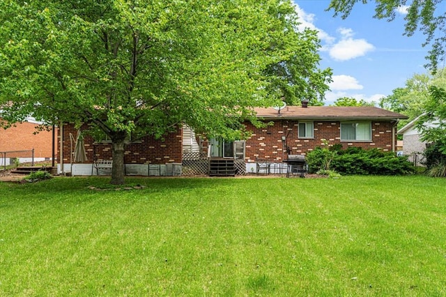 930 Laredo Ave, Saint Louis, MO 63138 - back of house with brick siding